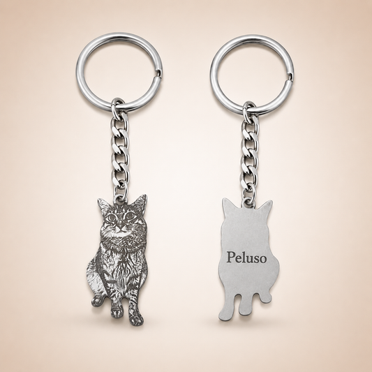 Llavero personalizado con la foto de tu mascota