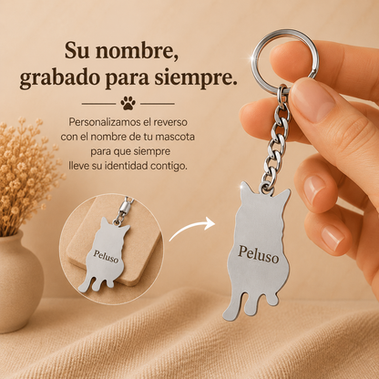Llavero personalizado con la foto de tu mascota